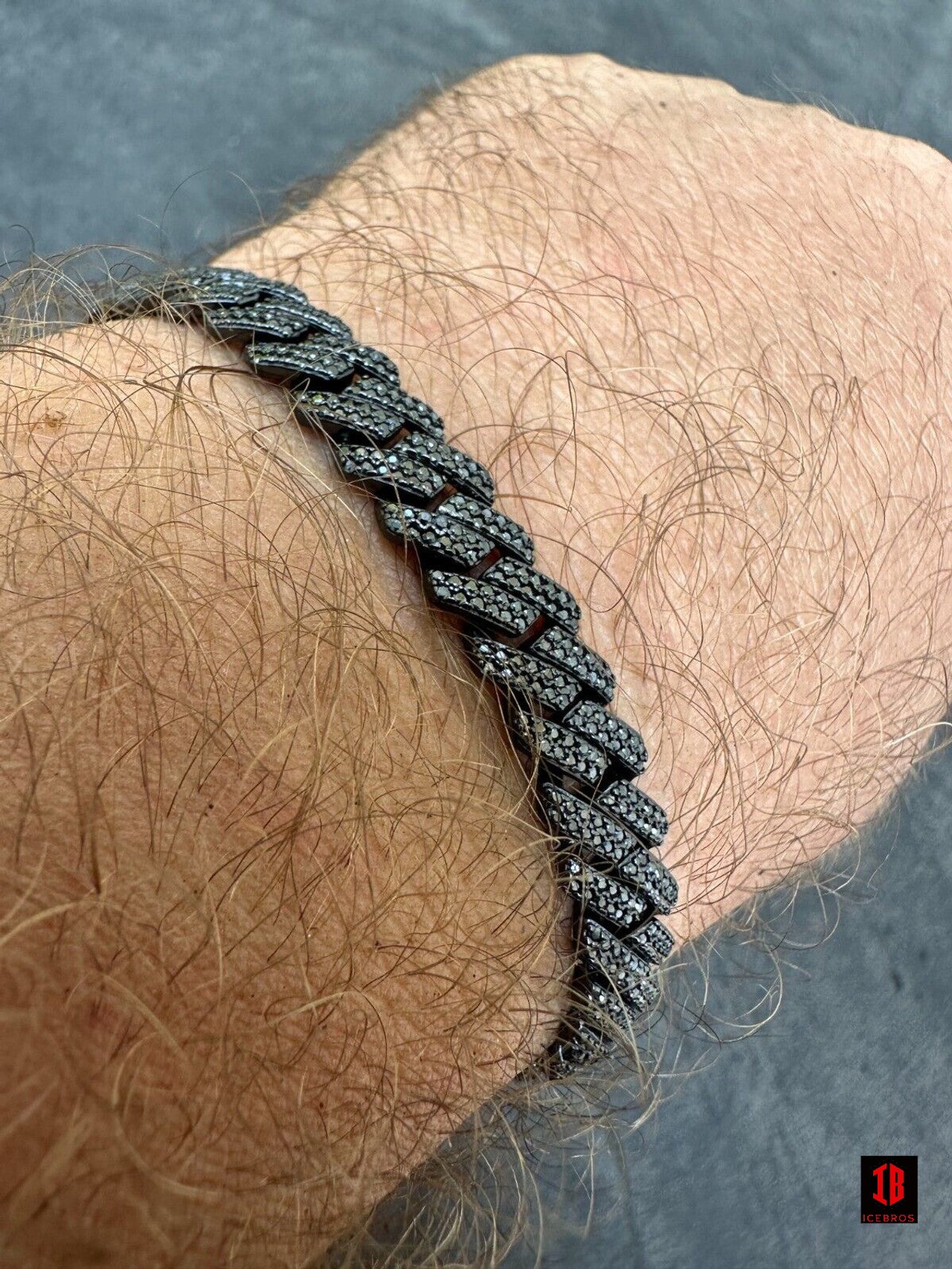 black cuban link Bracelet 