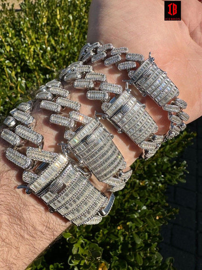 A lavish diamond bracelet adorns the wrist of a distinguished gentleman, exuding elegance and sophistication.