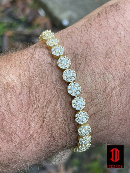 Cluster Diamond Bracelet