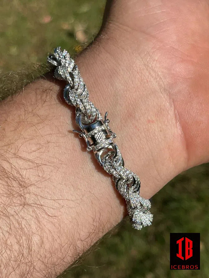 Twisted Rope Chain Bracelet for men's and womens