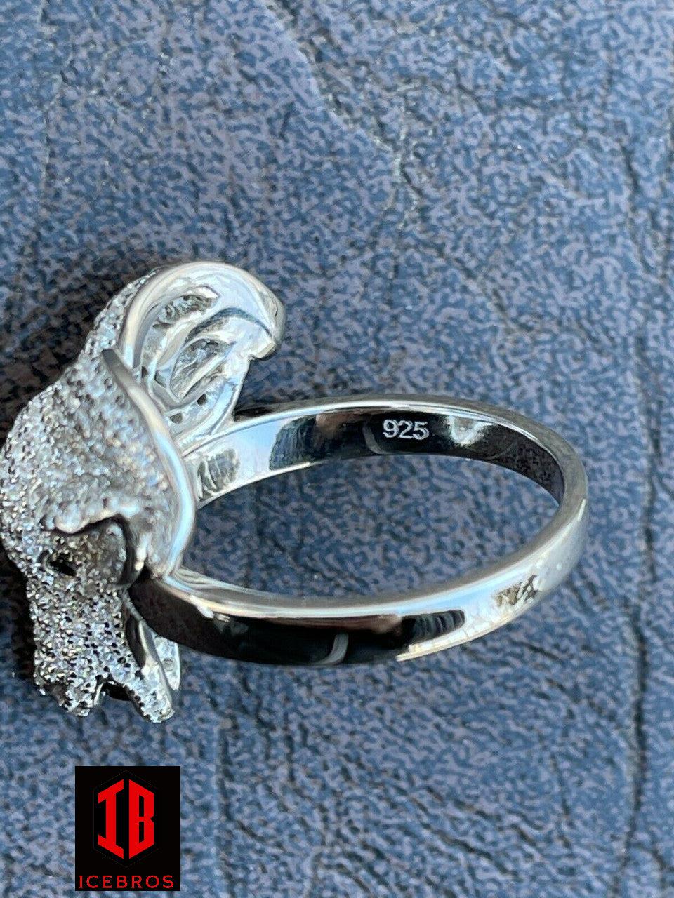 14k Gold Custom GOAT Ring Diamond Iced Animal (CZ)