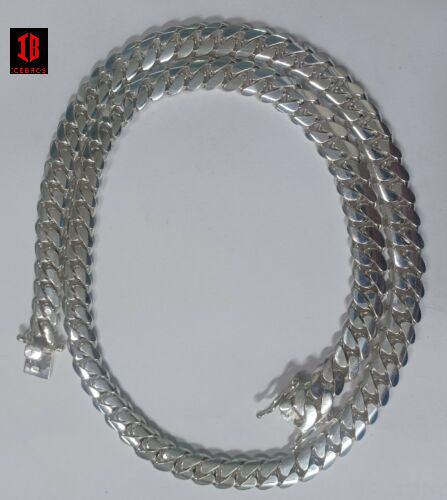 Handmade Tight Link Miami Cuban Chains In 999 Silver - MADE TO ORDER In 1-2 Weeks