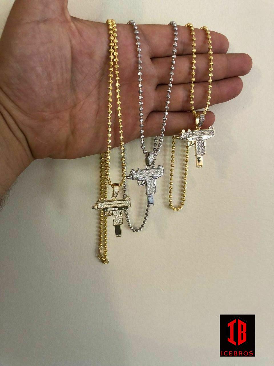 Uzi on sale necklace silver