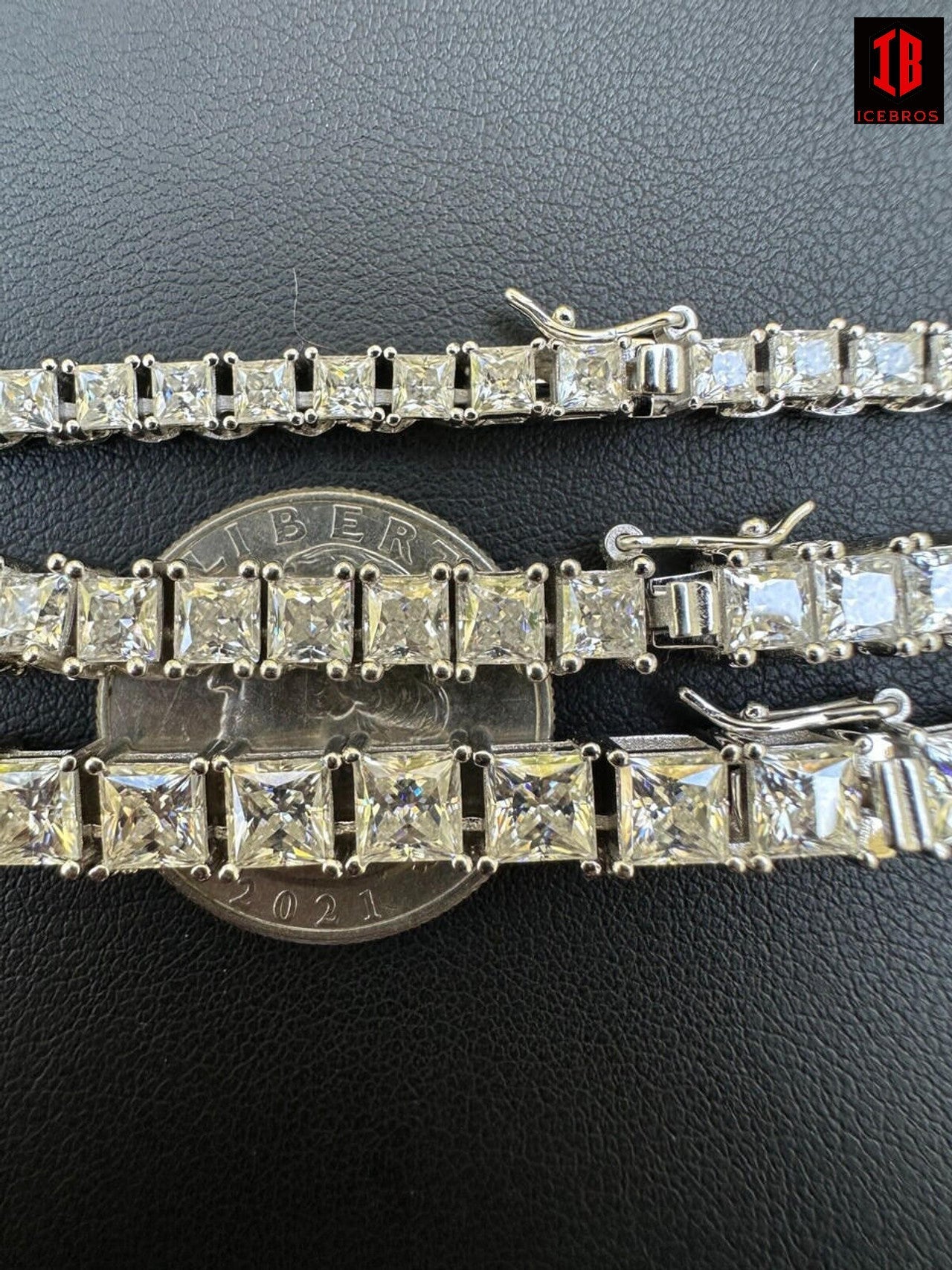 White gold Micro tennis chain 